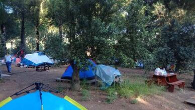 İnek Obası Çadır Kampı