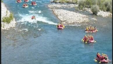 Göksu Nehri'nde Rafting