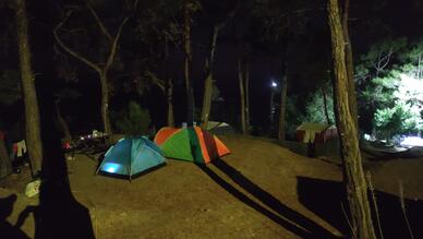 Bozdoğan Köyü'nde Kampçılık