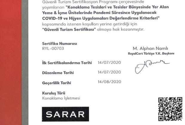 Sarar Otel Kızılcıklı - Görsel 26