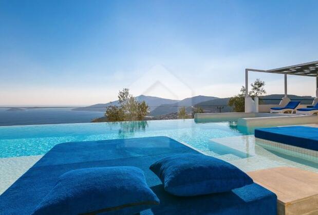 Kalkan'da Deniz Manzaralı Villa - Görsel 21