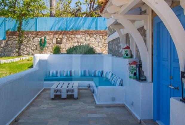 Kalkan'da Ege Mimarili Villa - Görsel 28