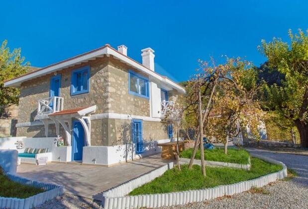 Kalkan'da Ege Mimarili Villa - Görsel 23