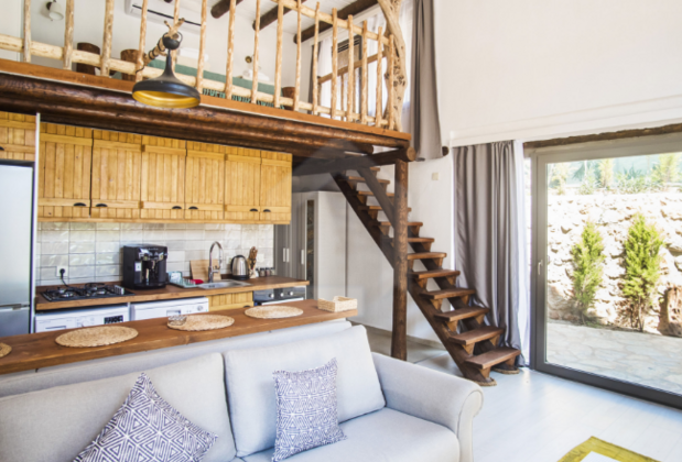 Akyaka'da Doğa İçinde Yarı Dubleks - Görsel 8