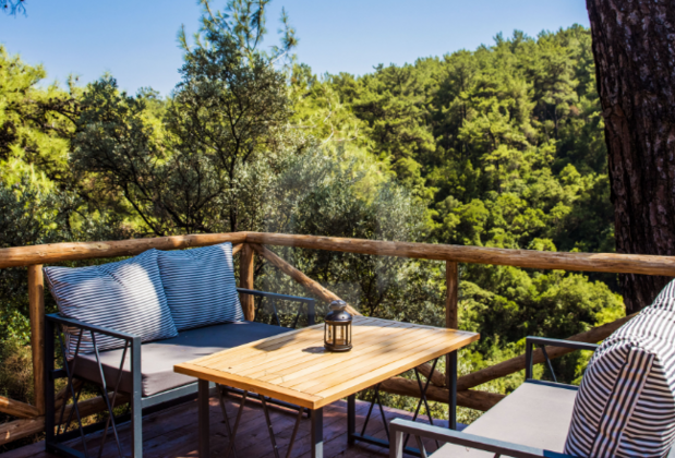 Akyaka'da Doğa İçinde Yarı Dubleks - Görsel 19