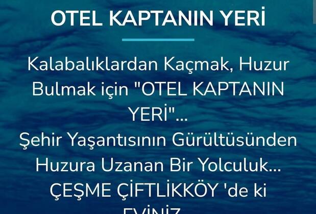 Otel Kaptanın Yeri Çeşme - Görsel 35