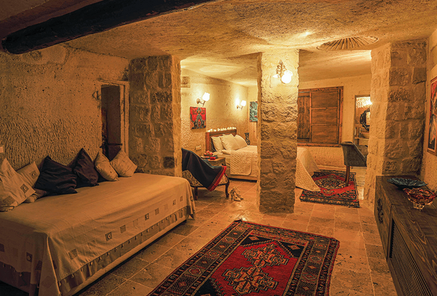 Sinasos Palace Cave Hotel - Görsel 13