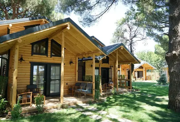 Pina Mor Luxury Bungalows - Tas Evler - Görsel 14