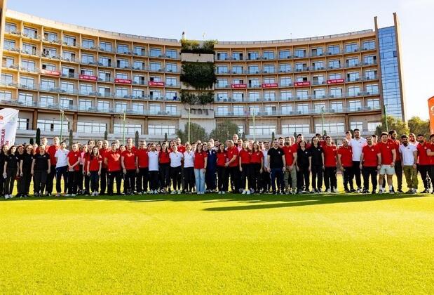 TEAM TÜRKİYE, 2024 OLİMPİYATLARINA GLORIA SPORTS ARENA İLE HAZIRLANDI!