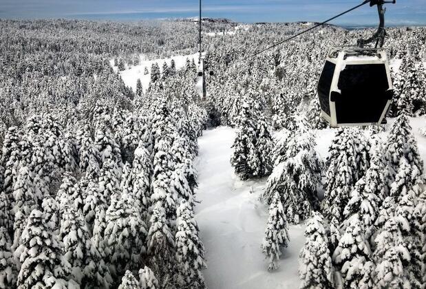 Kayak merkezlerinde kar kalınlıkları ne kadar? Uludağ, Kartalkaya güncel kar kalınlığı ve hava durumu bilgileri